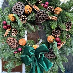 Luxury Spuce Door Ring Green