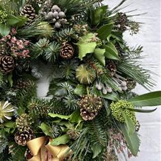 Christmas Wreath Workshop 24th November 7-9pm
