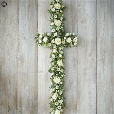 White and Green Cross Extra Large