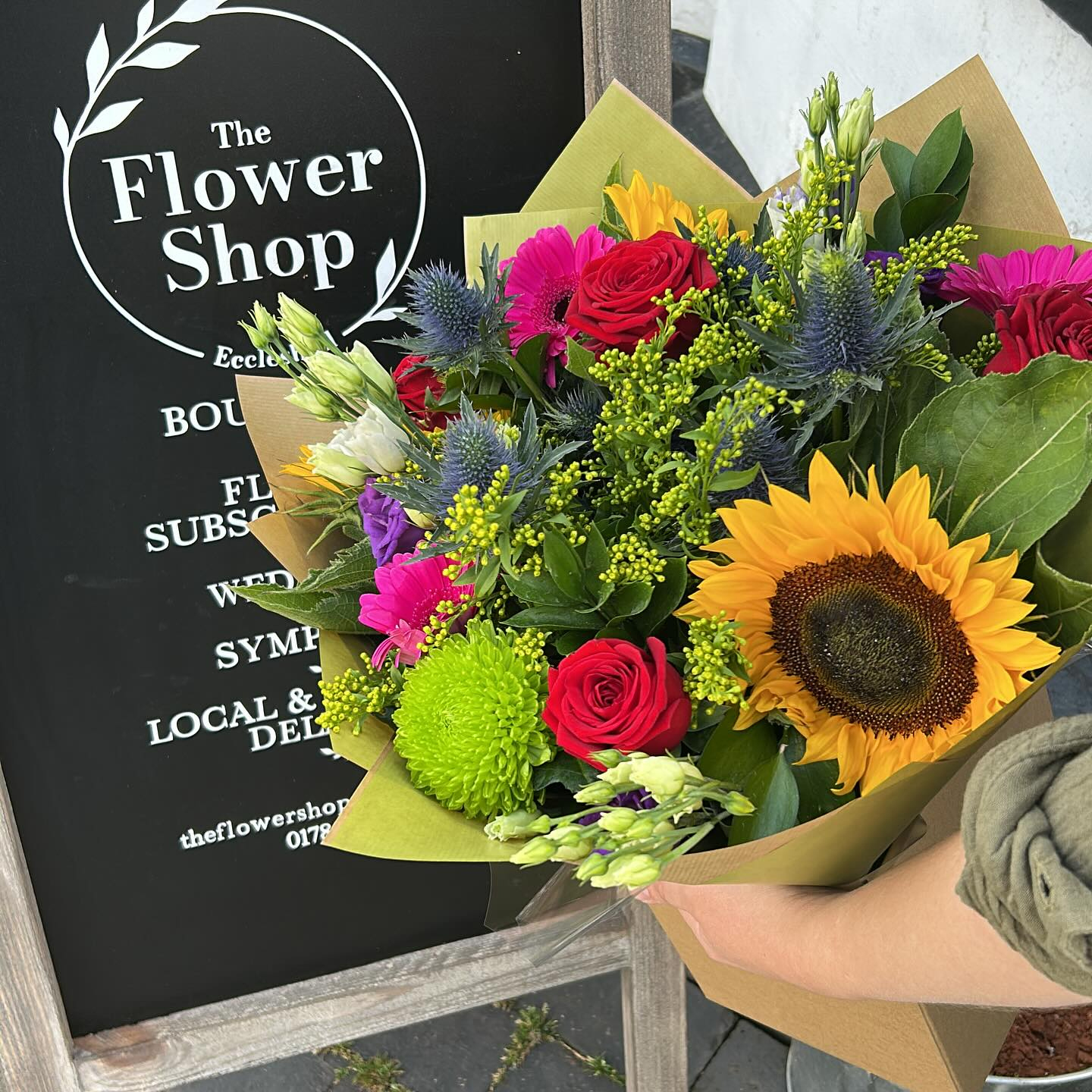 Order flowers online from The Flower Shop Eccleshall